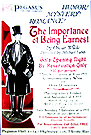 The Importance of Being Earnest